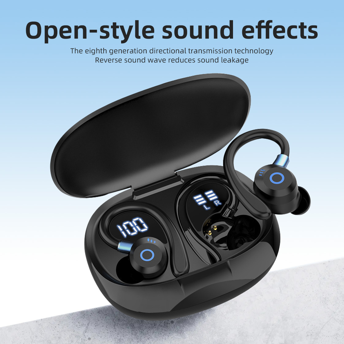 Wireless Lavalier Microphone Type C Lightning - 2025 New K09 Wireless Headset Earbuds,