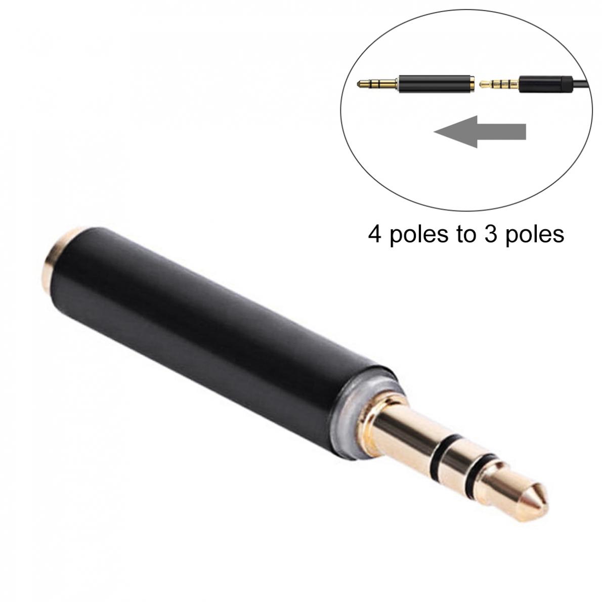 3.5Mm Trs To Trrs Adapter Audio Cable - Gold Plated 3.5mm Adapter TRS Male