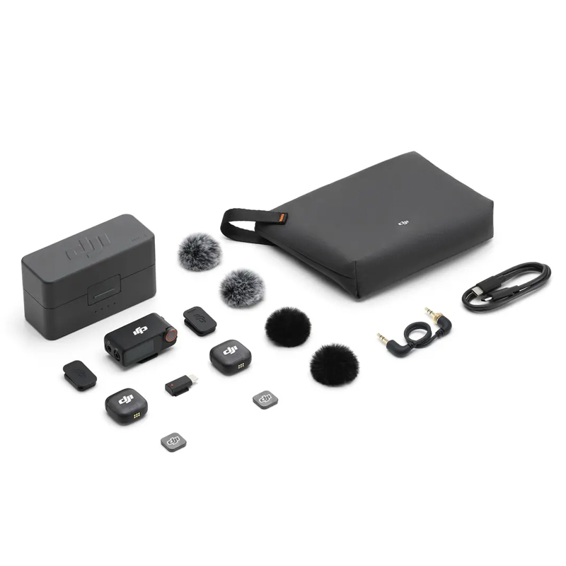 Charging Case For Wireless Microphones - DJI Mic 3 (2 TX +
