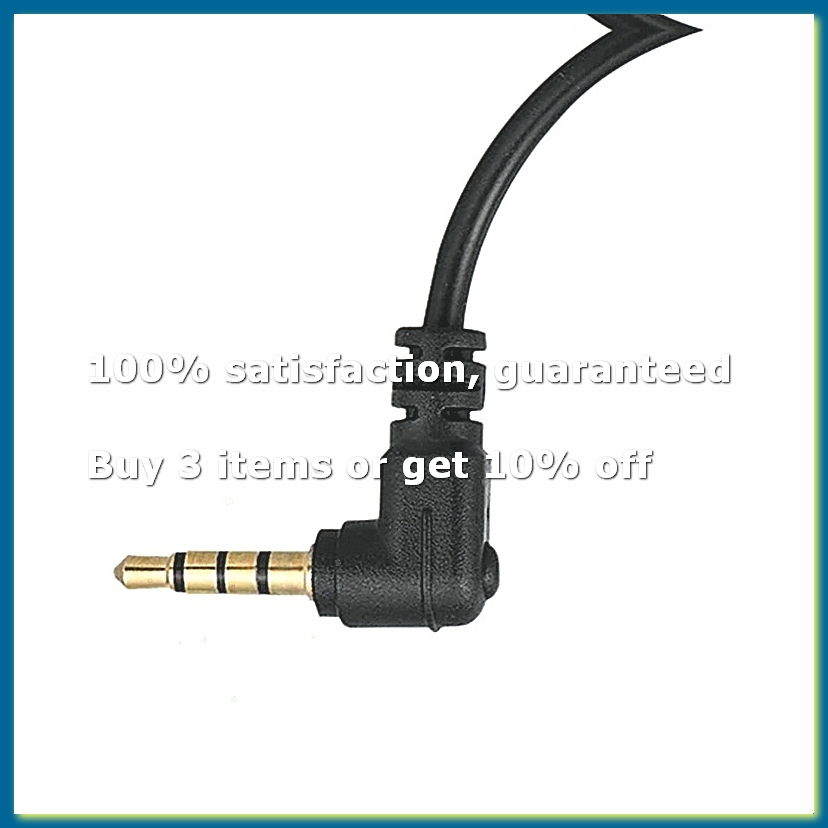 3.5Mm Trs To Trrs Adapter Audio Cable - 3.5mm 3 Pole TRS Female to