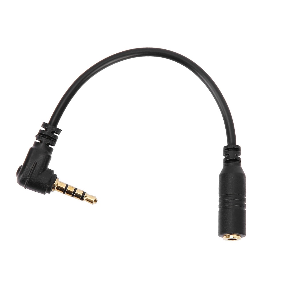 3.5Mm Trs To Trrs Adapter Audio Cable - 3.5mm Jack Headphone Adapter Connector Plastic