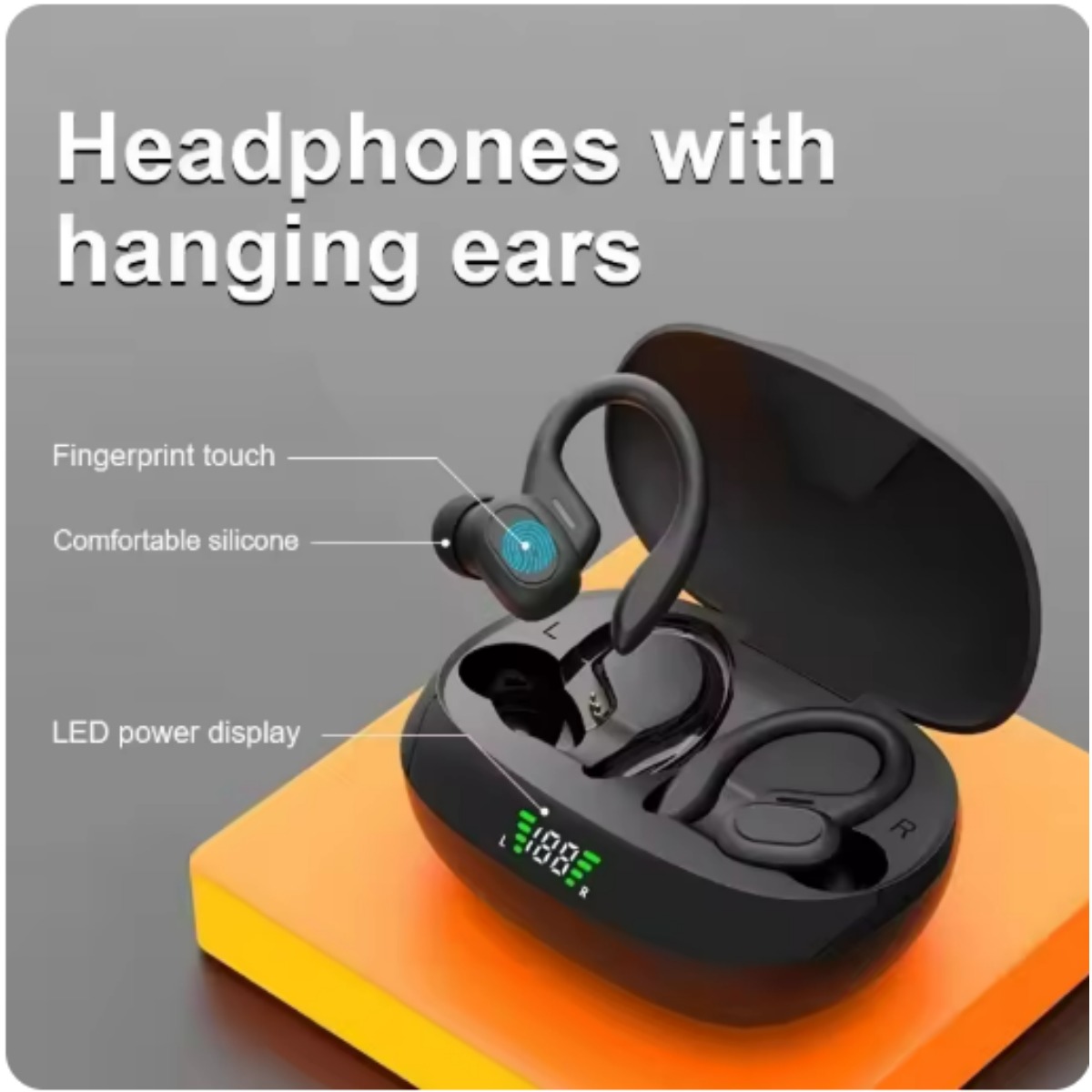 Charging Case For Wireless Microphones - 2027 New QCY Wireless Earbuds Sport
