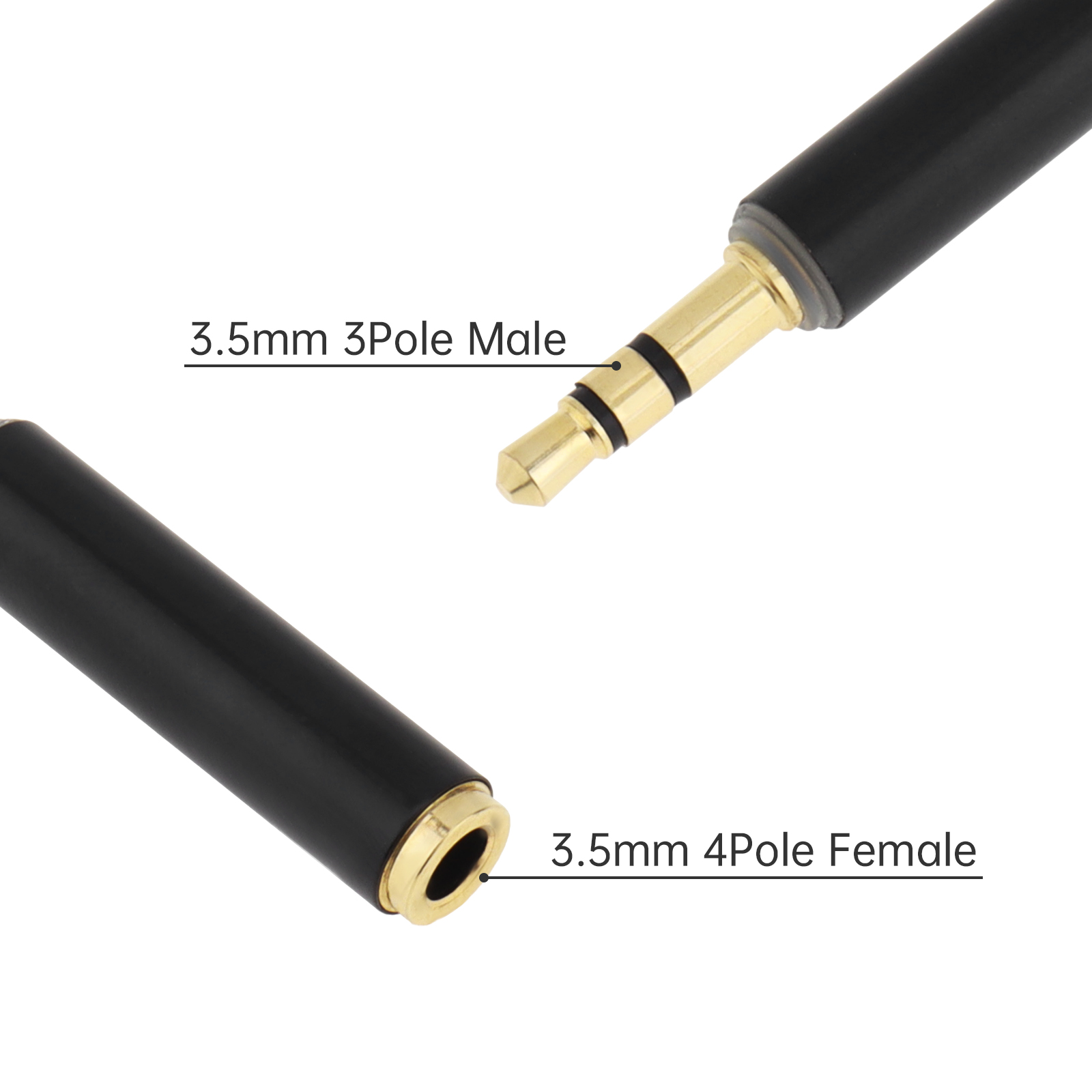 Gold Plated 3.5mm Audio Adapte - 3.5Mm Trs To Trrs Adapter Audio Cable 评论和价格
