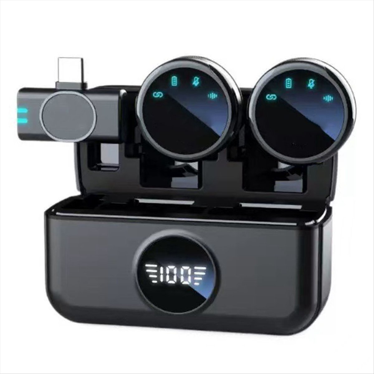 S5 Wireless Lavalier Microphon - Magnetic Lavalier Microphone Clip On 评论和价格