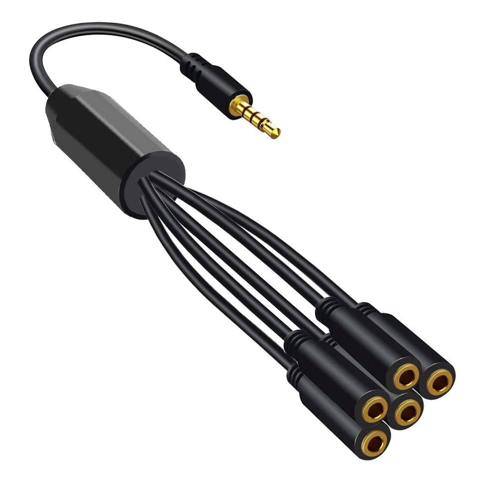3.5mm Headphone Splitter 1/8 T - 3.5Mm Trs To Trrs Adapter Audio Cable 评论和价格
