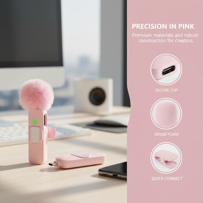 Plug And Play Wireless Microph - Wireless Mic For Smartphone Video Recording 评论和价格