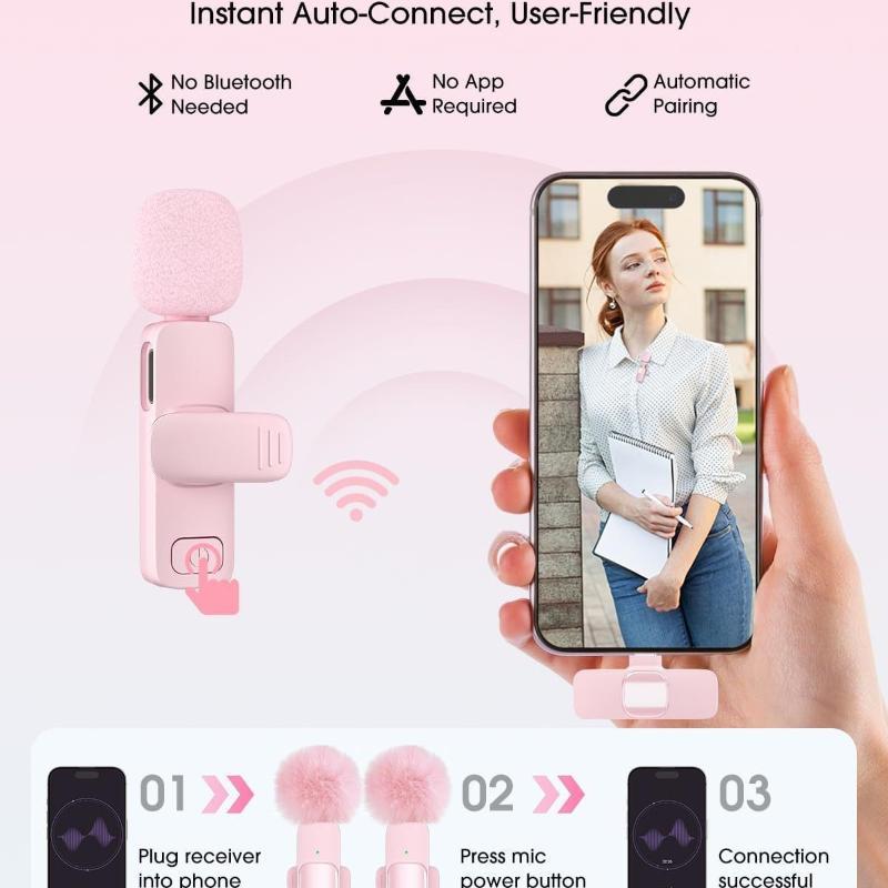 New K9 Plug And Play Wireless  - Wireless Mic For Smartphone Video Recording 评论和价格