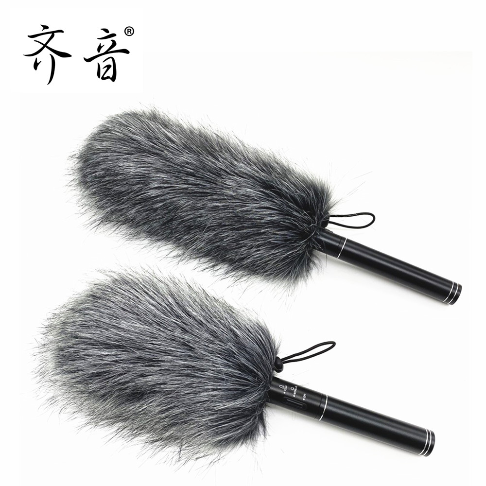 Outdoor Pop Filter Mic Furry W - Deadcat Furry Windscreen Mic Muff Pop 评论和价格