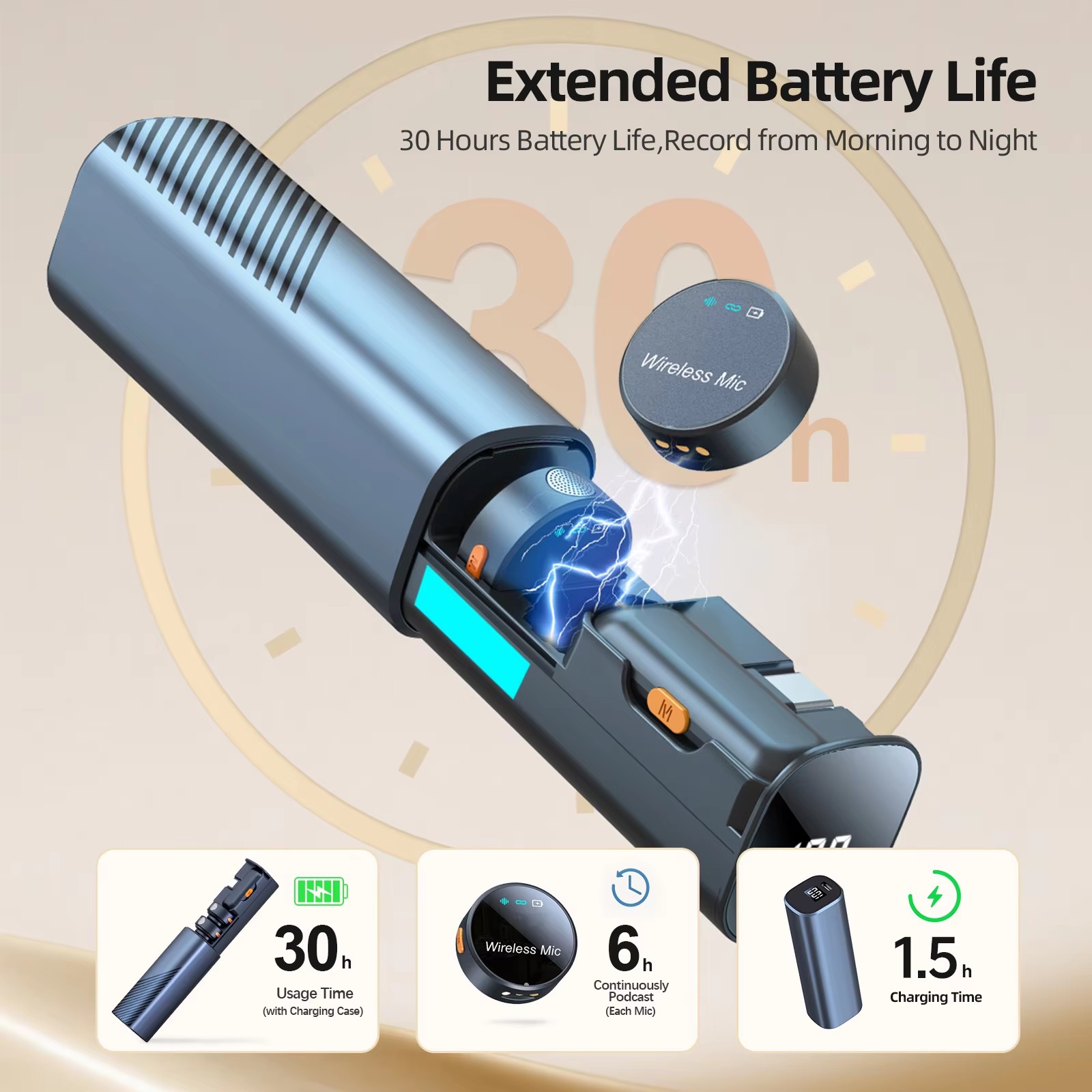 Wireless Lavalier Microphone F - Magnetic Lavalier Microphone Clip On 评论和价格