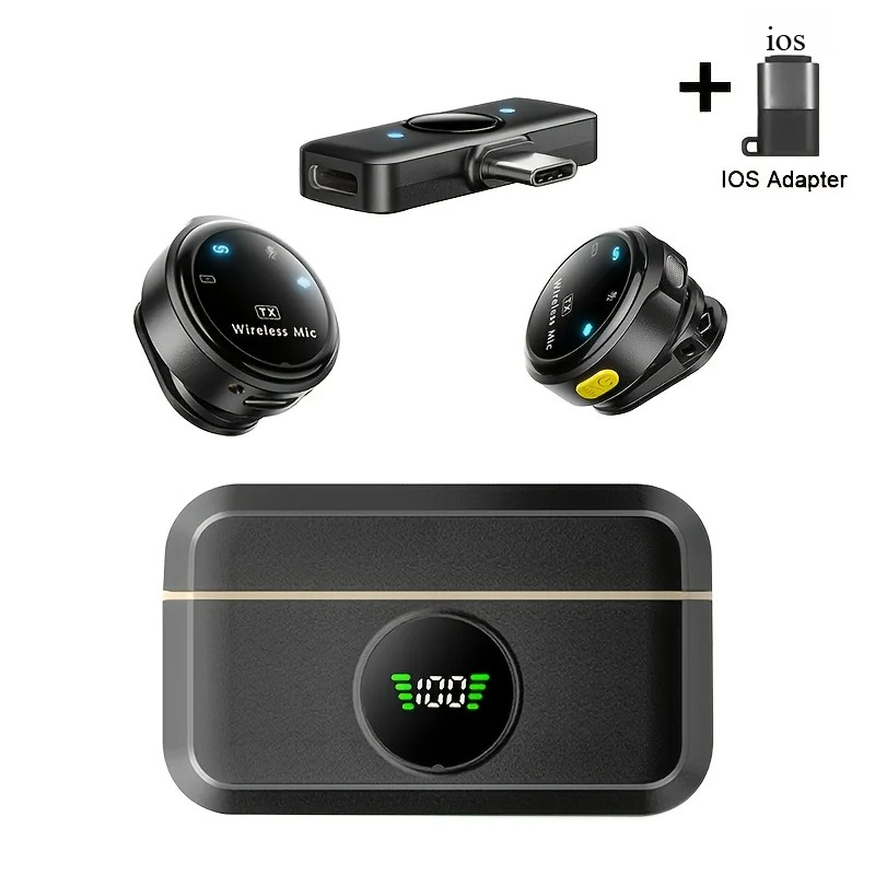 Wireless Lavalier Microphone f - Charging Case For Wireless Microphones 评论和价格