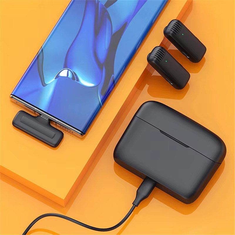 VBNBV Mini Wireless Lavalier M - Wireless Mic For Smartphone Video Recording 评论和价格