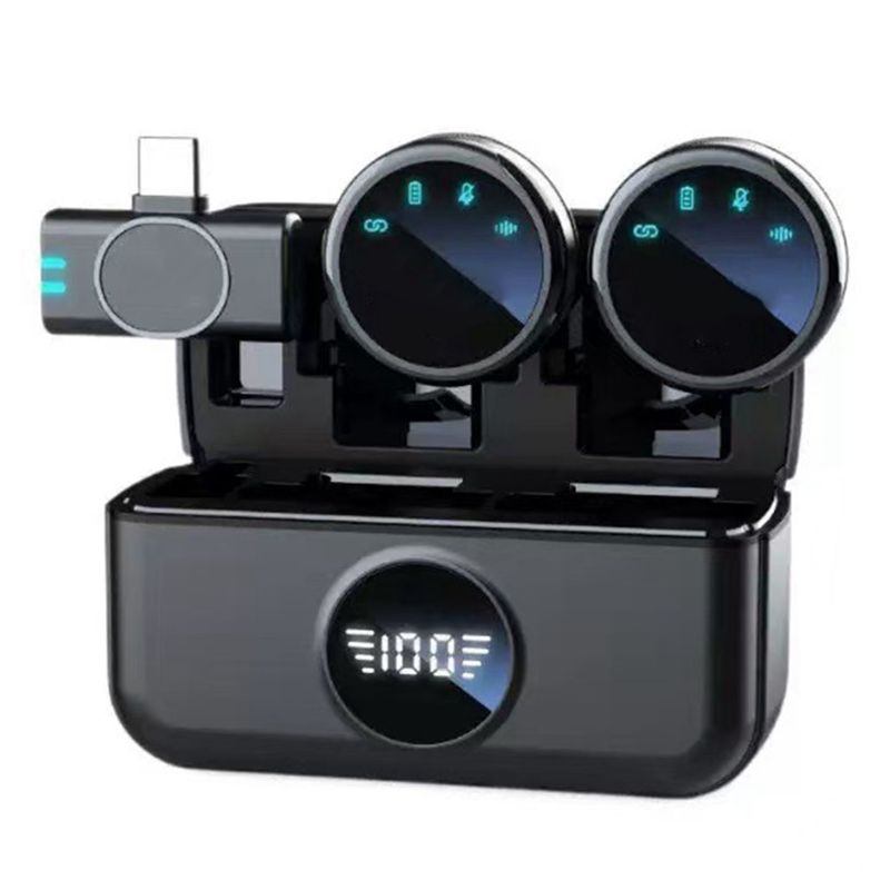 S5 Wireless Lavalier Microphon - Magnetic Lavalier Microphone Clip On 评论和价格