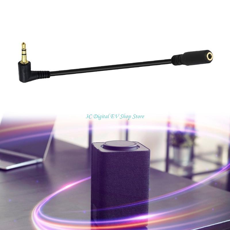 E74D Compactly 90Degree Stereo - 3.5Mm Trs To Trrs Adapter Audio Cable 评论和价格