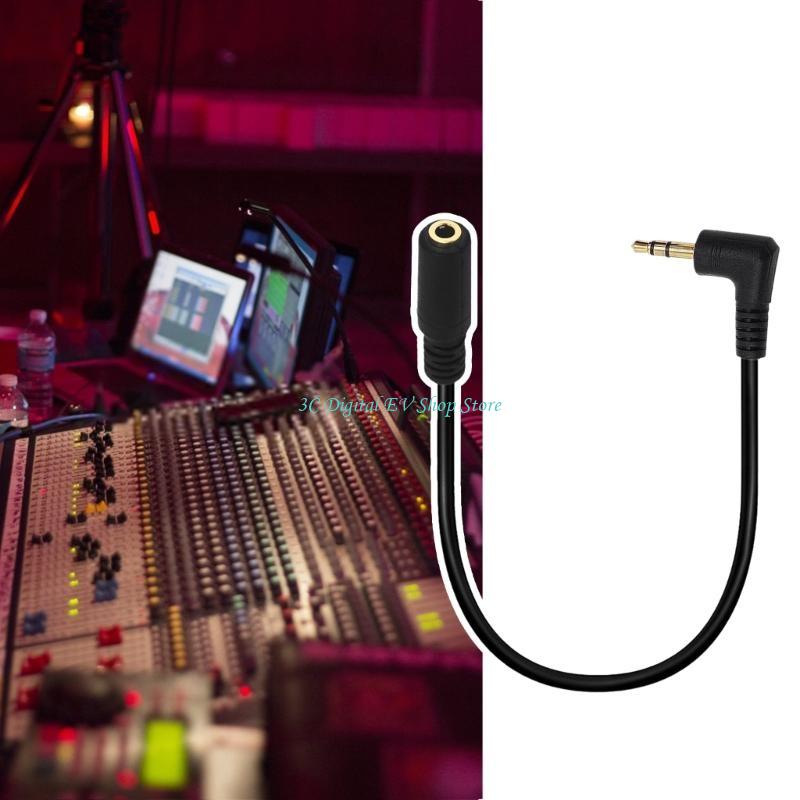 E74D Compactly 90Degree Stereo - 3.5Mm Trs To Trrs Adapter Audio Cable 评论和价格