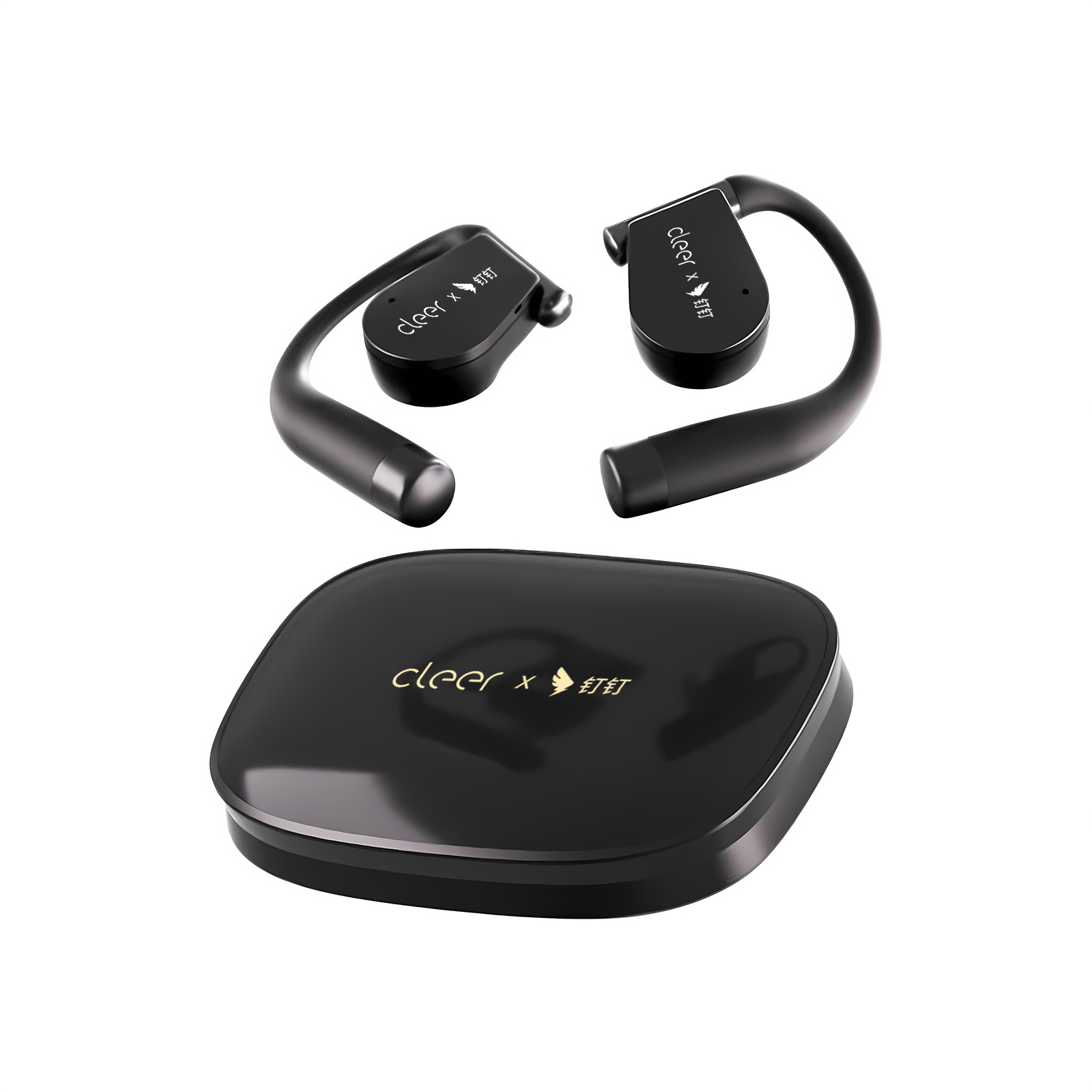 DingTalk H1 AI Earbuds, Open-E - Charging Case For Wireless Microphones 评论和价格