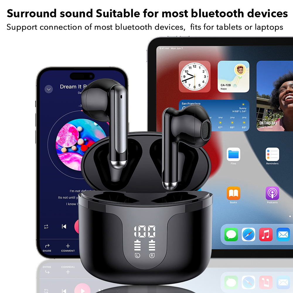 Mpow S47 True Wireless Bluetoo - Wireless Lavalier Microphone Type C Lightning 评论和价格