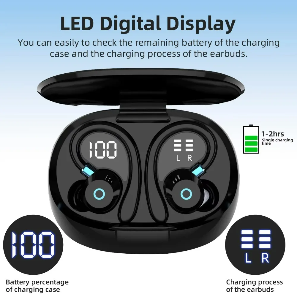 New QCY TWS Bluetooth Headphon - Charging Case For Wireless Microphones 评论和价格
