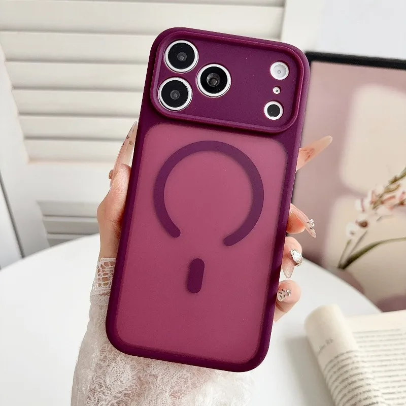 Luxury Wine-Red Micro-Matte To - Charging Case For Wireless Microphones 评论和价格