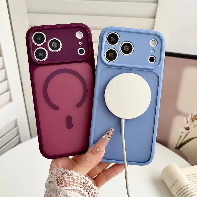 Luxury Wine-Red Micro-Matte To - Charging Case For Wireless Microphones 评论和价格