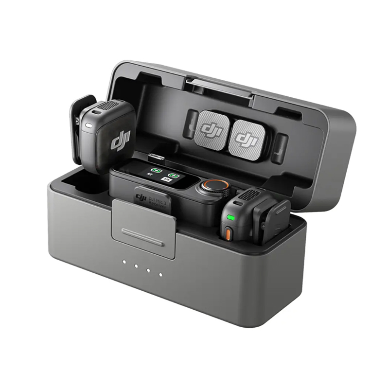 DJI Mic 3 (2 TX + 1 RX + Charg - Charging Case For Wireless Microphones 评论和价格