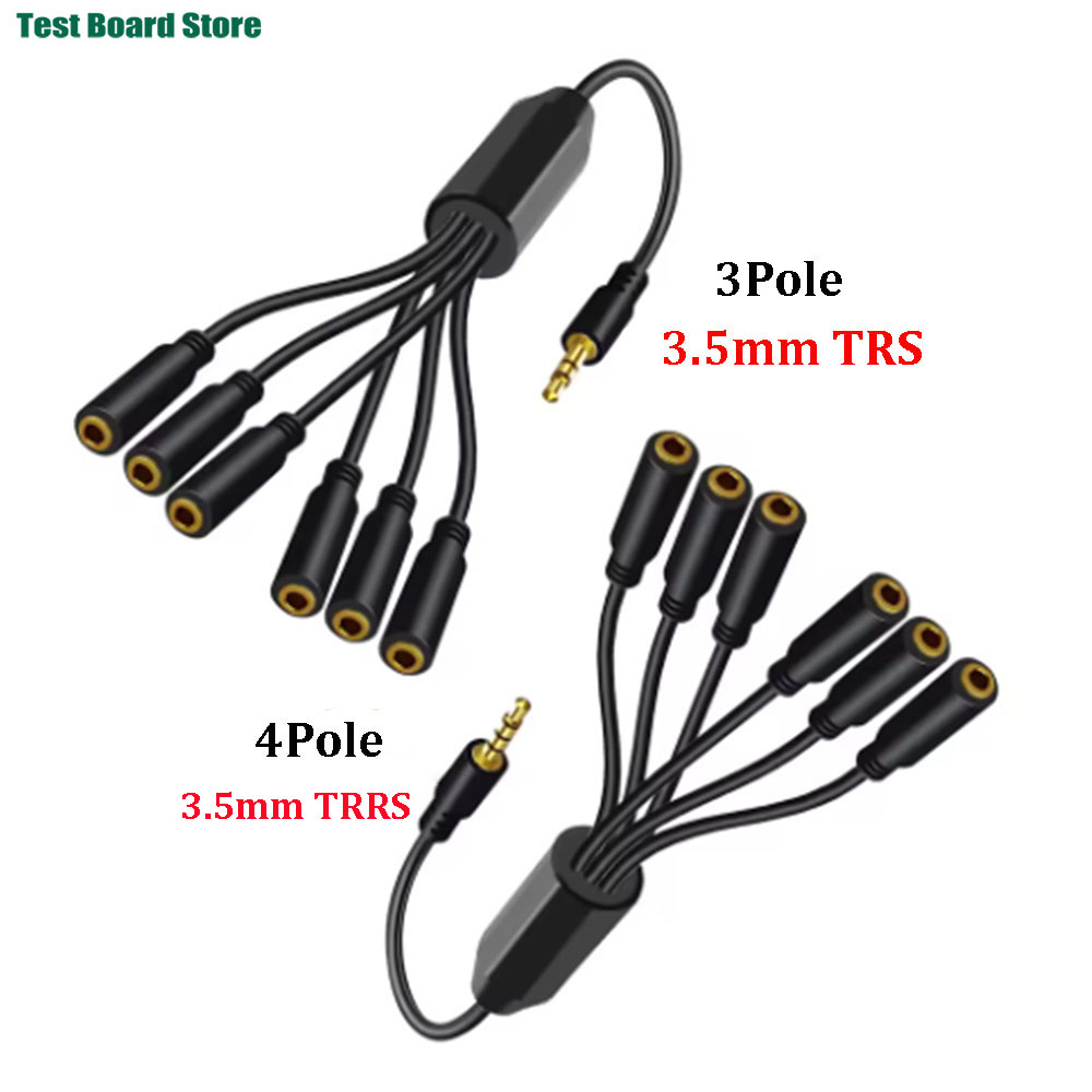 3.5mm Headphone Splitter TRS/T - 3.5Mm Trs To Trrs Adapter Audio Cable 评论和价格