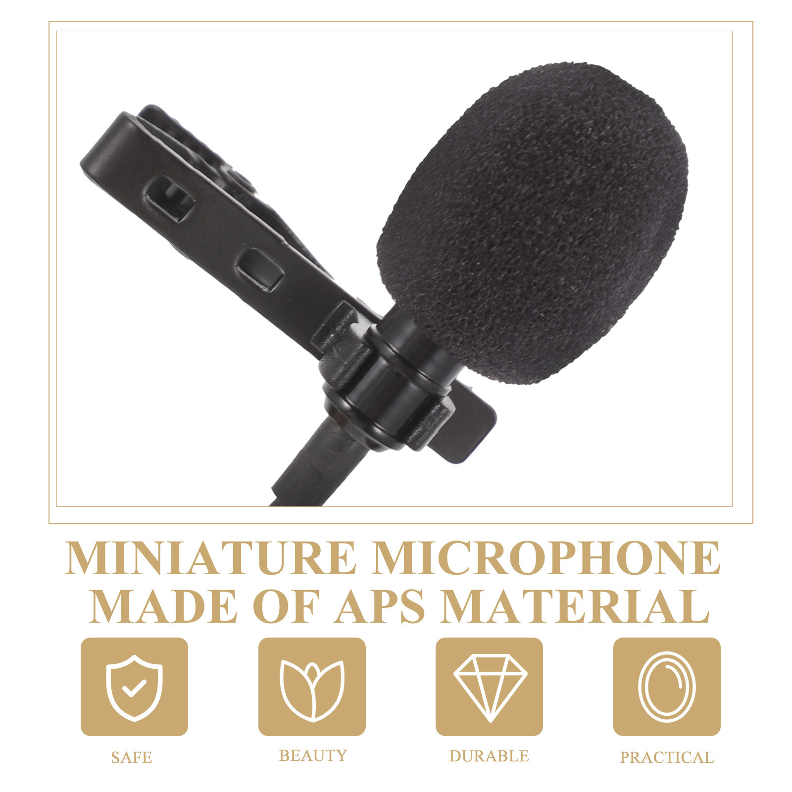 2Pcs Lapel Microphone 3.5mm Hi - Wireless Mic For Smartphone Video Recording 评论和价格