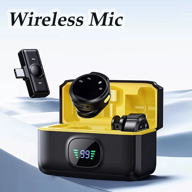 For Xiaomi J6 Wireless Lavalie - Wireless Lavalier Microphone Type C Lightning 评论和价格