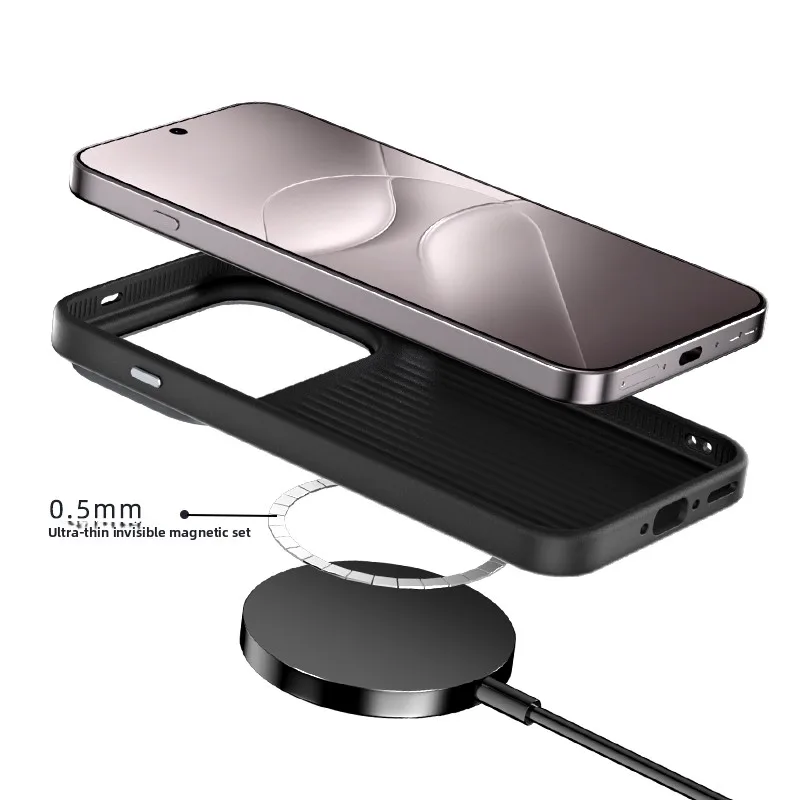 Micro Relief Carbon Fiber Text - Charging Case For Wireless Microphones 评论和价格