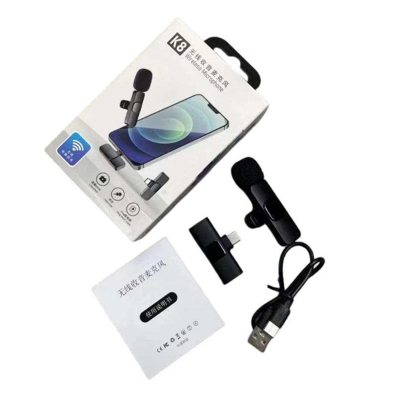 Hot Sale 1 Set Type-C Smartpho - Wireless Mic For Smartphone Video Recording 评论和价格