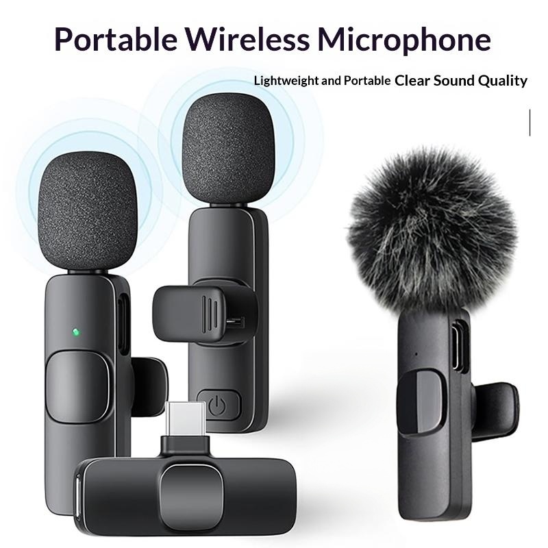 Hot Sale 1 Set Type-C Smartpho - Wireless Mic For Smartphone Video Recording 评论和价格