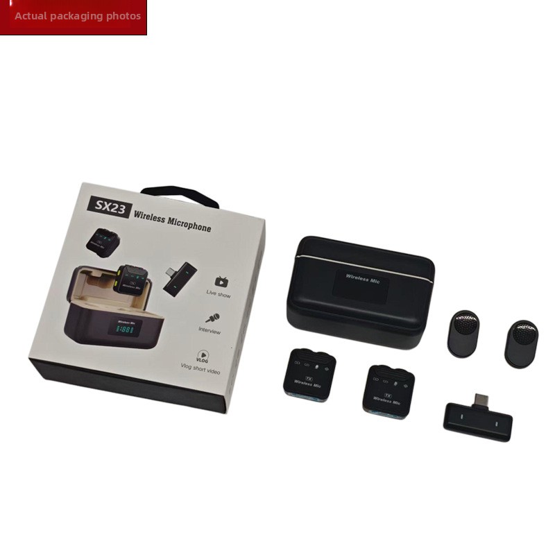 SX23 Wireless Lavalier Microph - Magnetic Lavalier Microphone Clip On 评论和价格