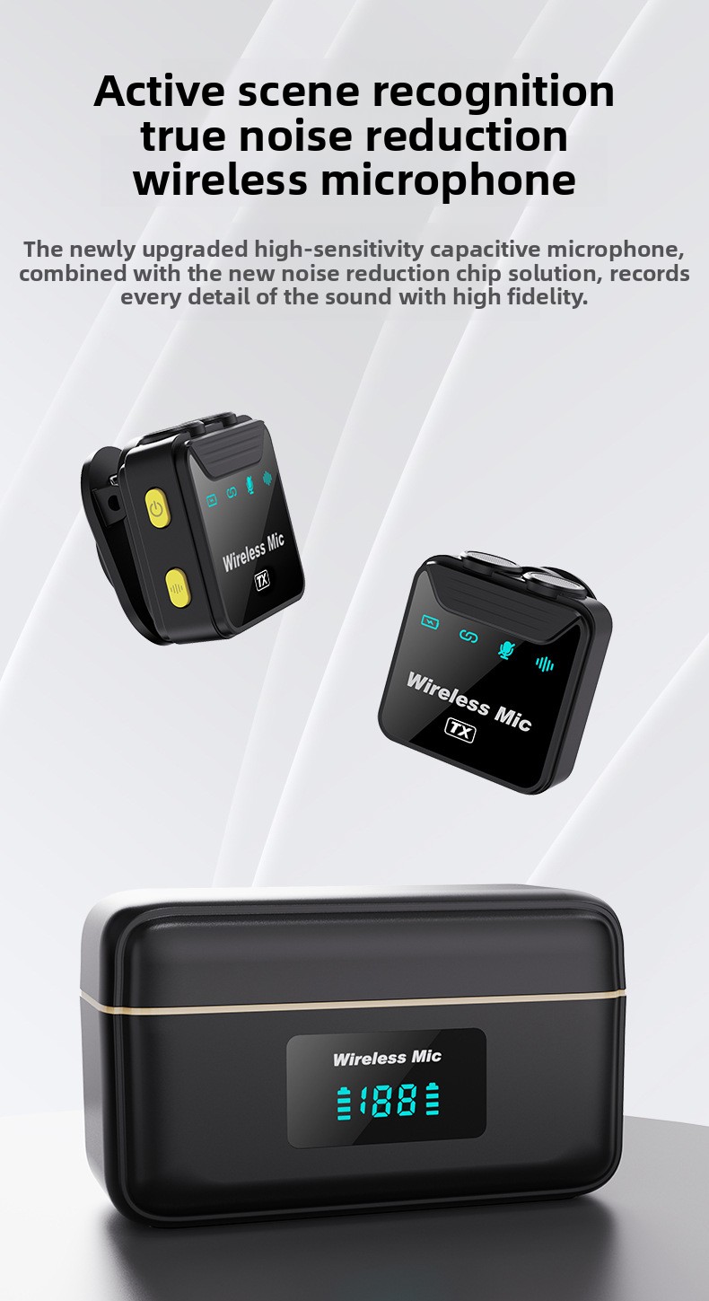 SX23 Wireless Lavalier Microph - Magnetic Lavalier Microphone Clip On 评论和价格