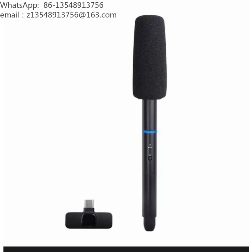 Wireless Handheld Interview Mi - Wireless Mic For Smartphone Video Recording 评论和价格