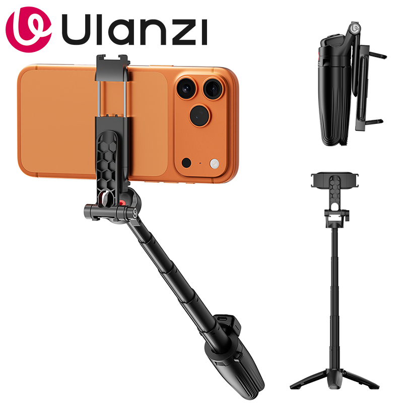 Ulanzi JJ21 Mini Selfie Stick  - Vlog Selfie Stick Tripod Bluetooth Mic 评论和价格
