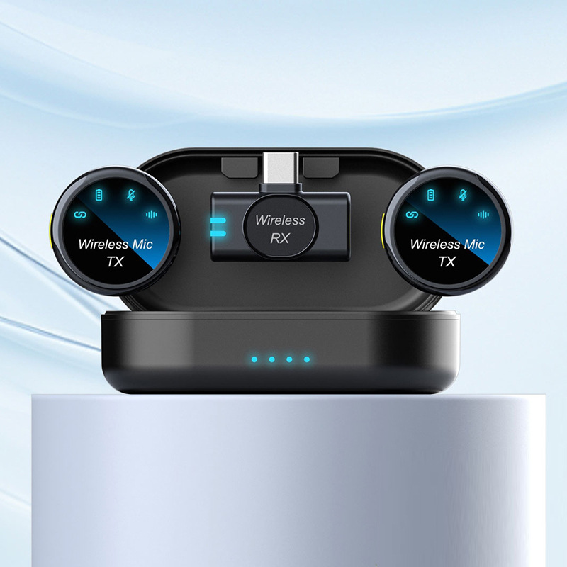 New Magnetic Wireless Lavalier - Wireless Mic For Smartphone Video Recording 评论和价格