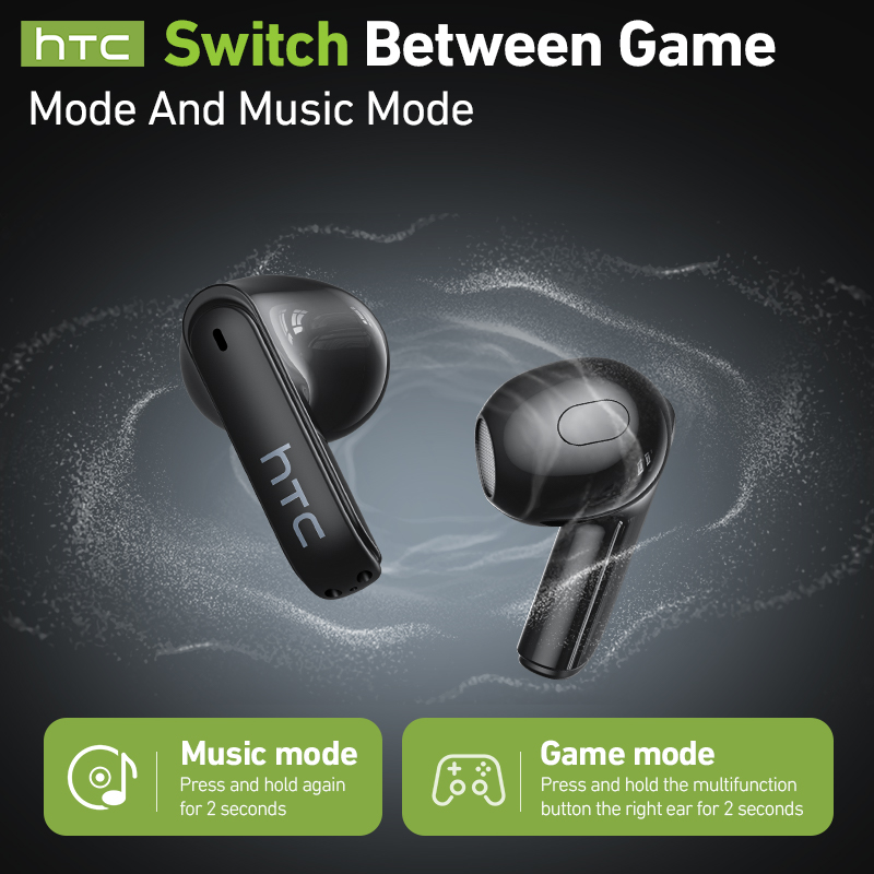 HTC Gaming Bluetooth Headphone - Charging Case For Wireless Microphones 评论和价格