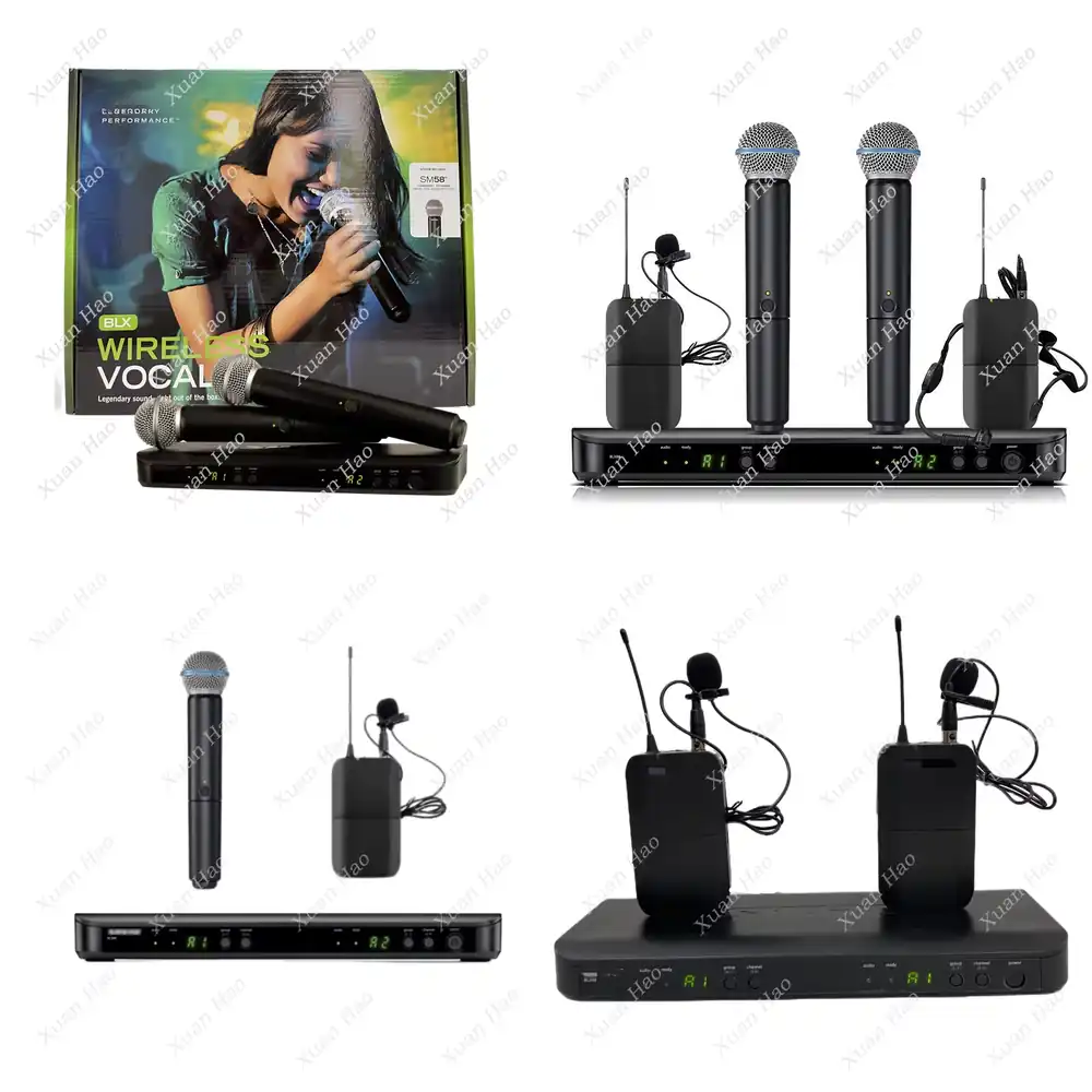 BLX288/SIM58a Dual Vocal Wirel - Wireless Podcast Microphone Dual Mic 评论和价格