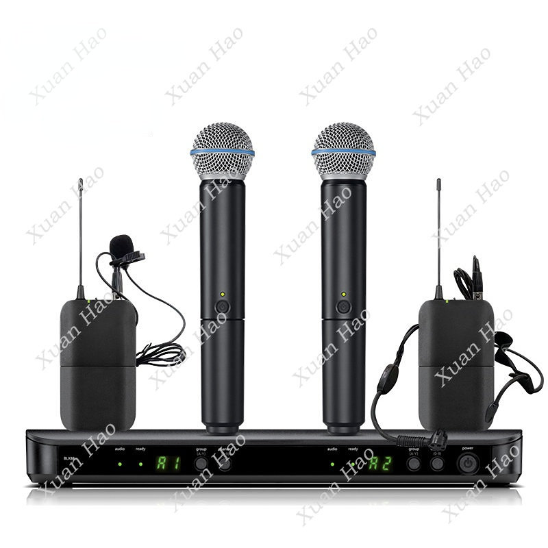 BLX288/SIM58a Dual Vocal Wirel - Wireless Podcast Microphone Dual Mic 评论和价格