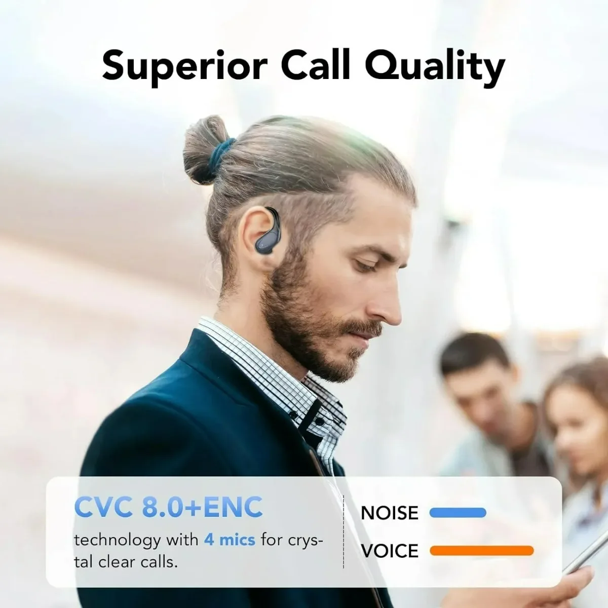 2027 New QCY Wireless Earbuds  - Charging Case For Wireless Microphones 评论和价格