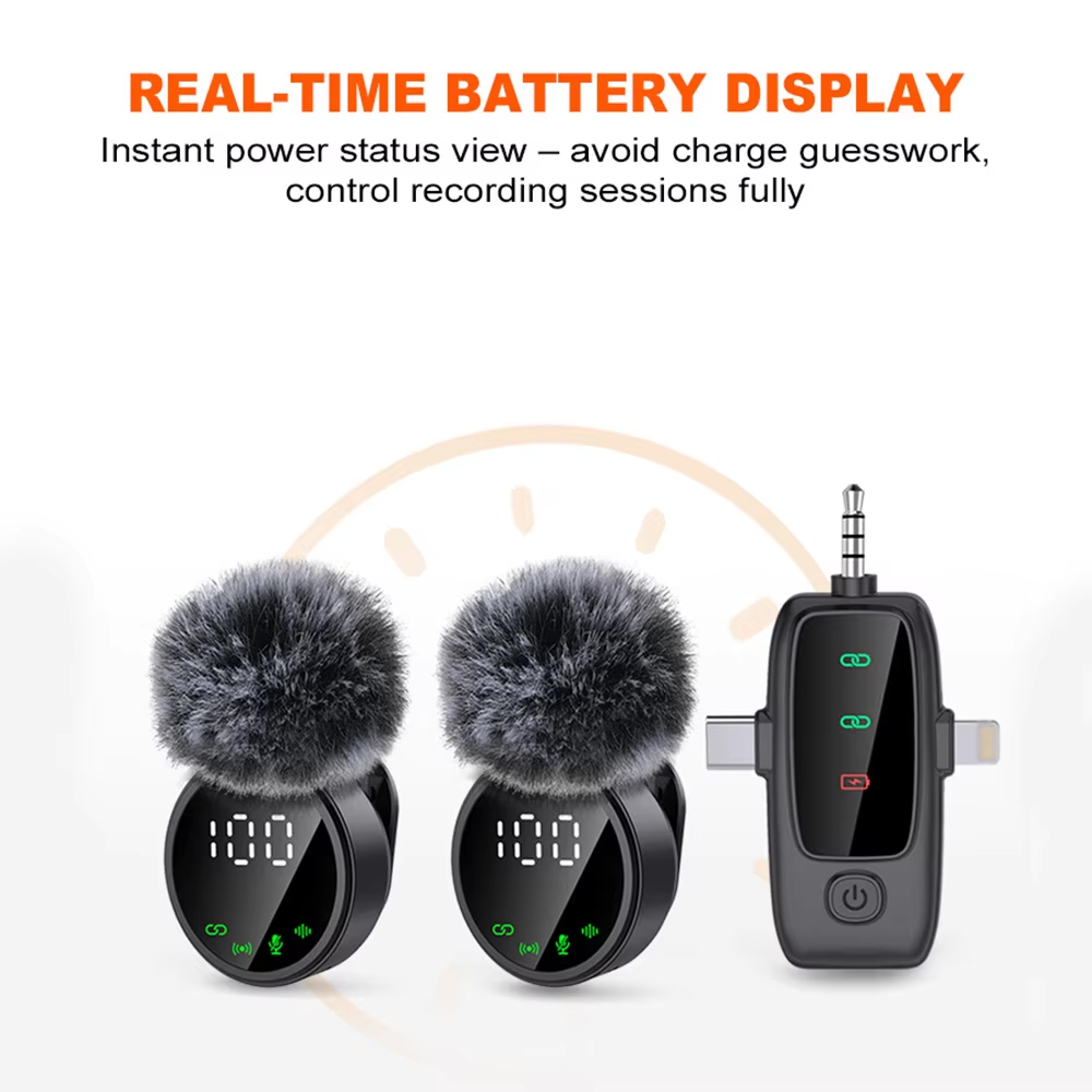 Mini Wireless Clip-on Lavalier - Magnetic Lavalier Microphone Clip On 评论和价格