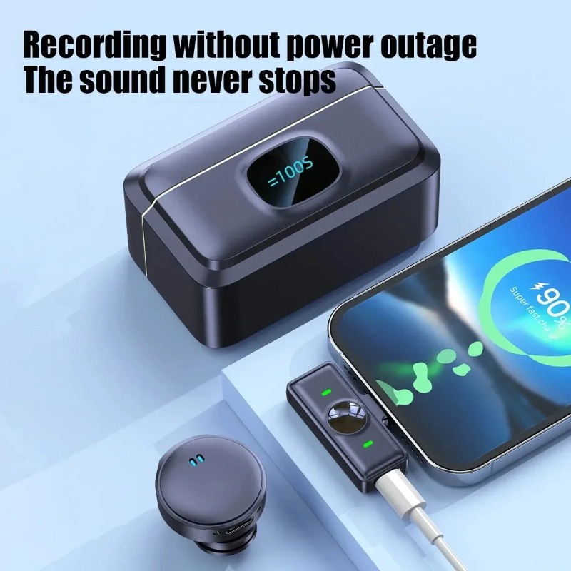 Q8 Magnetic Wireless Lavalier  - Magnetic Lavalier Microphone Clip On 评论和价格